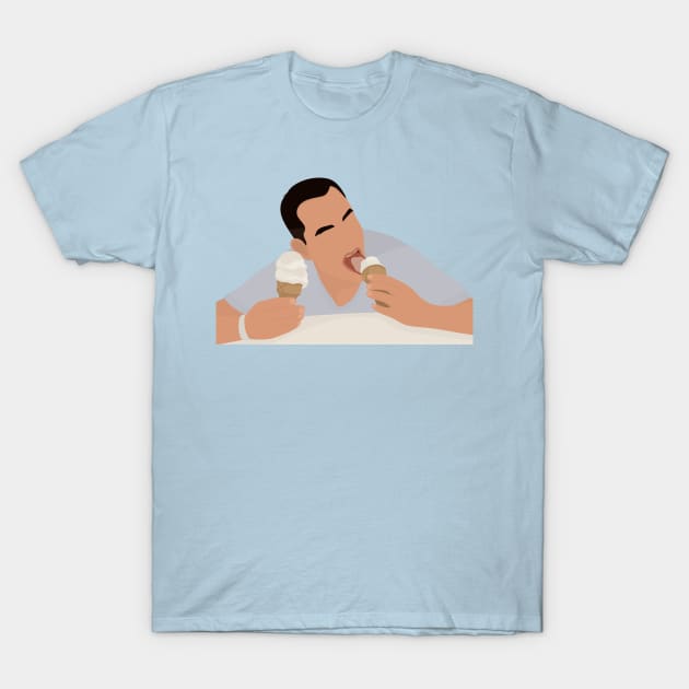 Forest Gump - Ice Cream Vintage T-Shirt by WaltTheAdobeGuy